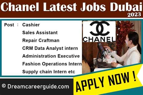 chanel cosmetics sales program|Chanel jobs near me.